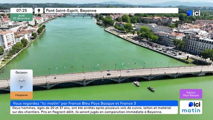 05/12/2024 - ICI Matin France Bleu Pays Basque en vidéo