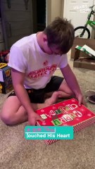 Emotional Reaction to the Best Christmas Gift Ever!