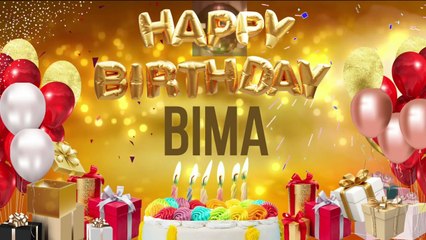 Bima - Happy Birthday Bima