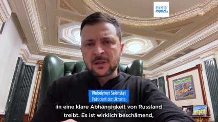 Nach Abkehr von der EU: Selenskyj kündigt Sanktionen gegen Georgiens Regierung an