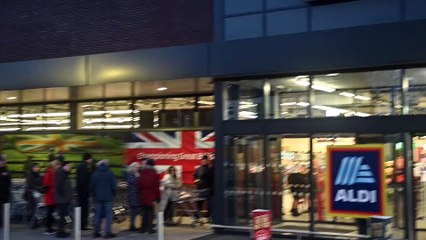Olympian opens new Aldi in Ashton-in-Makerfield
