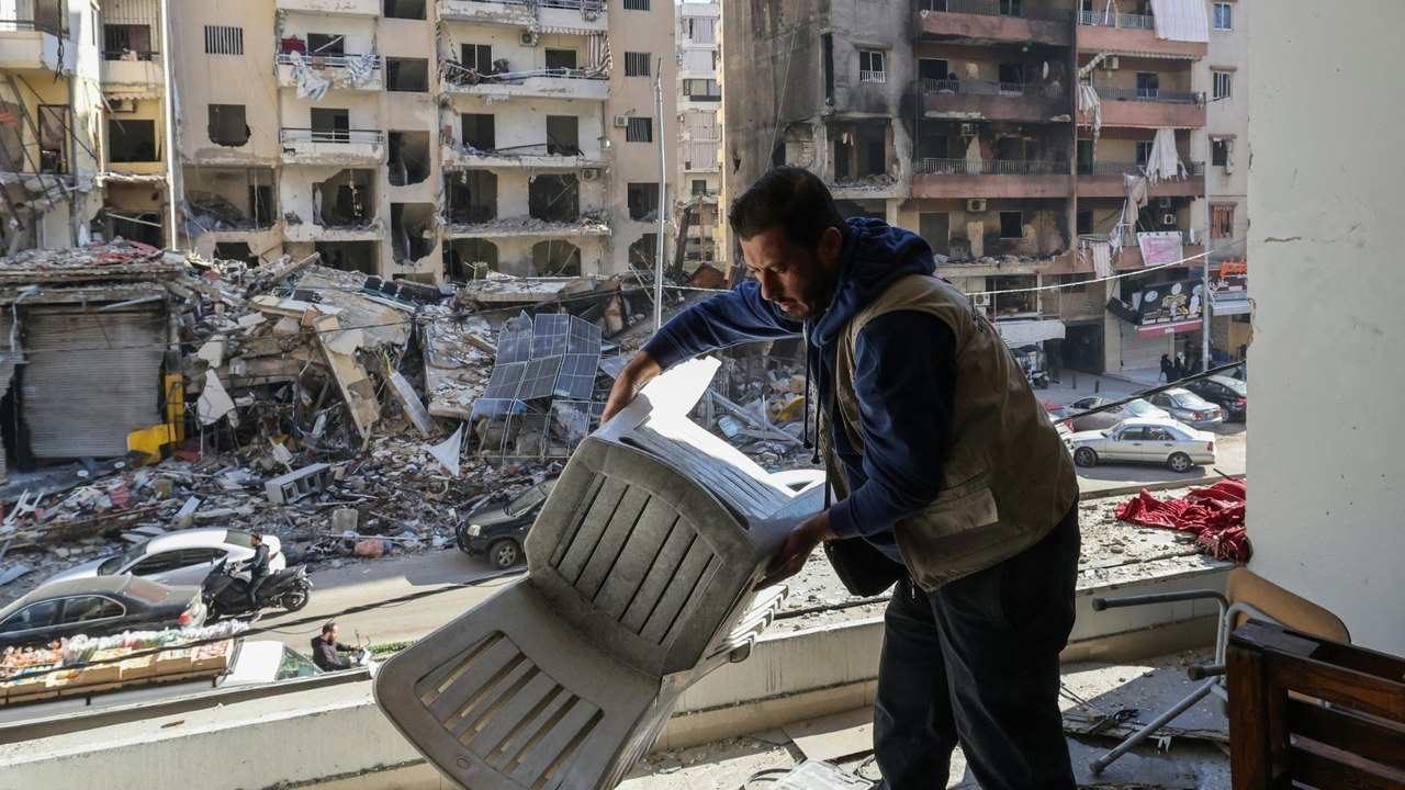 Aufräumarbeiten in Beirut: 'Wir fangen wieder bei Null an'