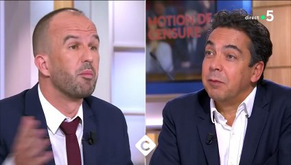 Manuel bompard (LFI) accuse Patrick Cohen en direct dans C à vous