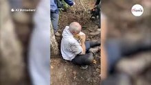 Mann greift mit der Hand in eine Fuchshöhle: Was er findet, sorgt für Jubel!
