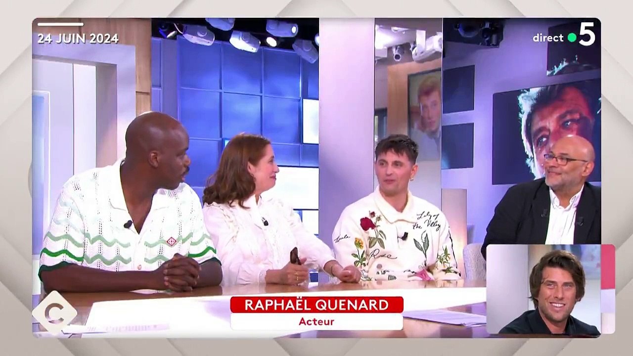 Raphaël Quenard "chantera" dans le biopic officiel de Johnny Hallyday, annonce le producteur Hugo Séligna