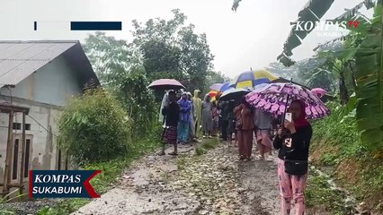 Cuaca Ektrem Landa Sukabumi Satu Korban Diduga Tertimbun Longsor