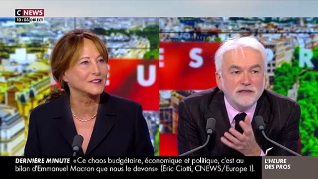 L'Heure des Pros : Clash entre Pascal Praud et Ségolène Royal sur CNews