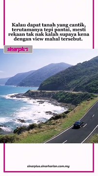 Fuhh! Kalau musim tengkujuh ni mesti ketar lutut lihat view ombak besar