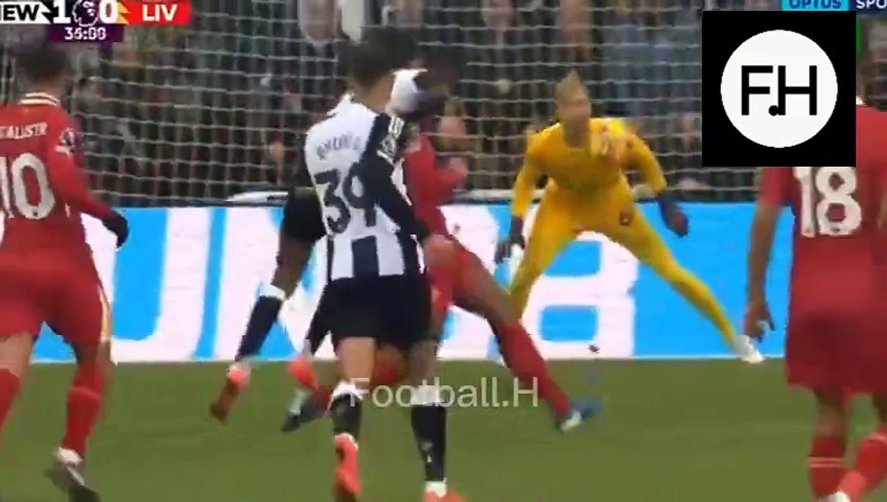 Newcastle United vs Liverpool 33 Highlights English Premier League