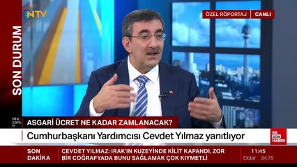 Cevdet Yılmaz'dan işverenlere asgari ücret mesajı