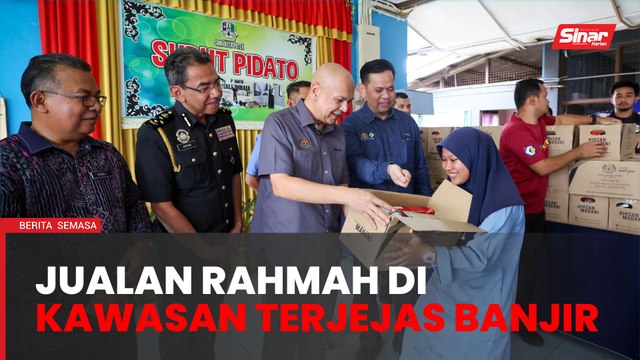 Banjir: Jualan Rahmah tawar harga subsidi 10 hingga 30 peratus