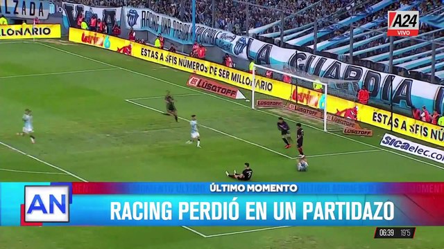 Estudiantes vence a Racing en un frenético partido de nueve goles