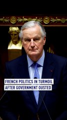 French government ousted in no confidence vote