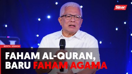 'Jangan bangga anak dapat banyak 'A' tapi tak solat, baca Quran