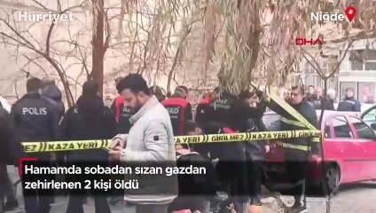 Hamamda soba zehirlenmesi! Can kayıpları var