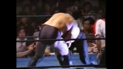 UWF 1985 09 02 AKIRA MAEDA vs. SATORU SAYAMA