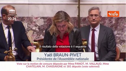 Passata la mozione di sfiducia in Francia, cade il Governo Barnier. L'annuncio