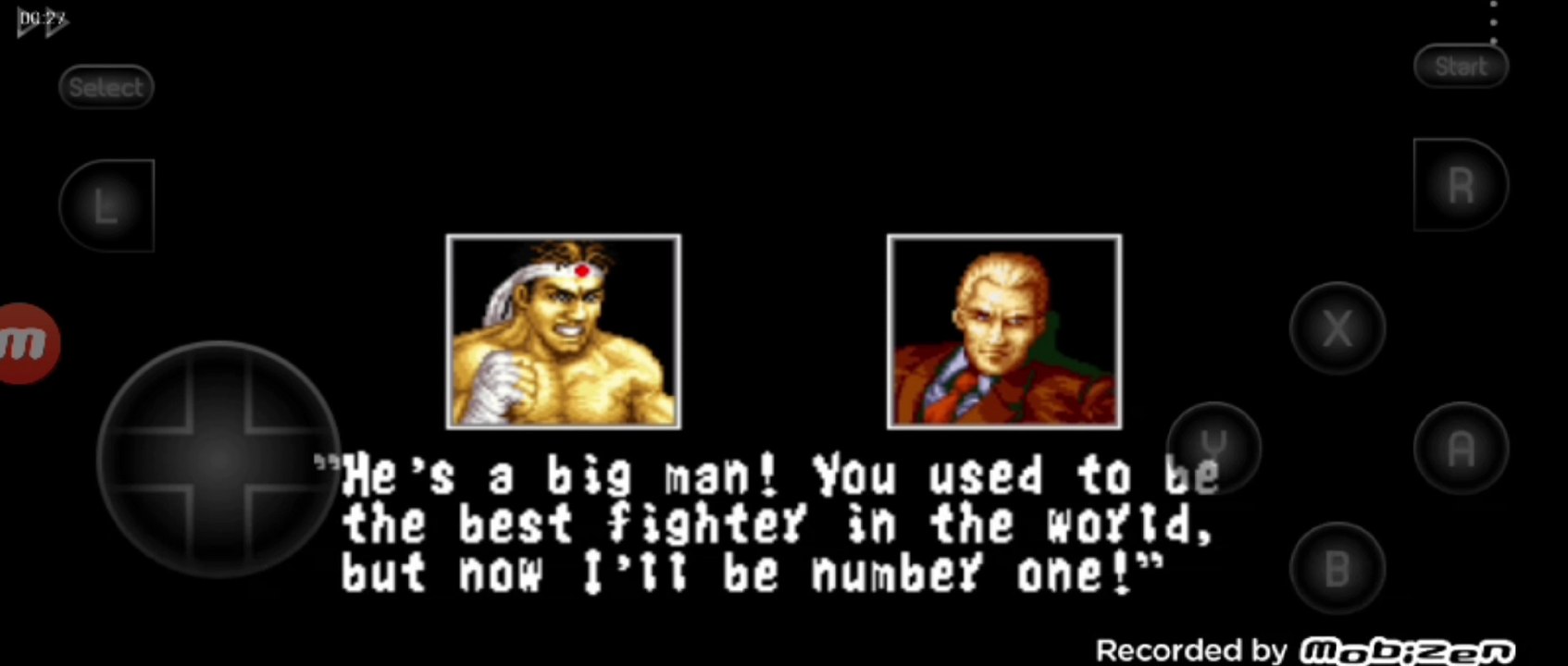 Fatal Fury Joe Higashi vs Geese Howard Joe Higashi é derrotado por Geese Howard