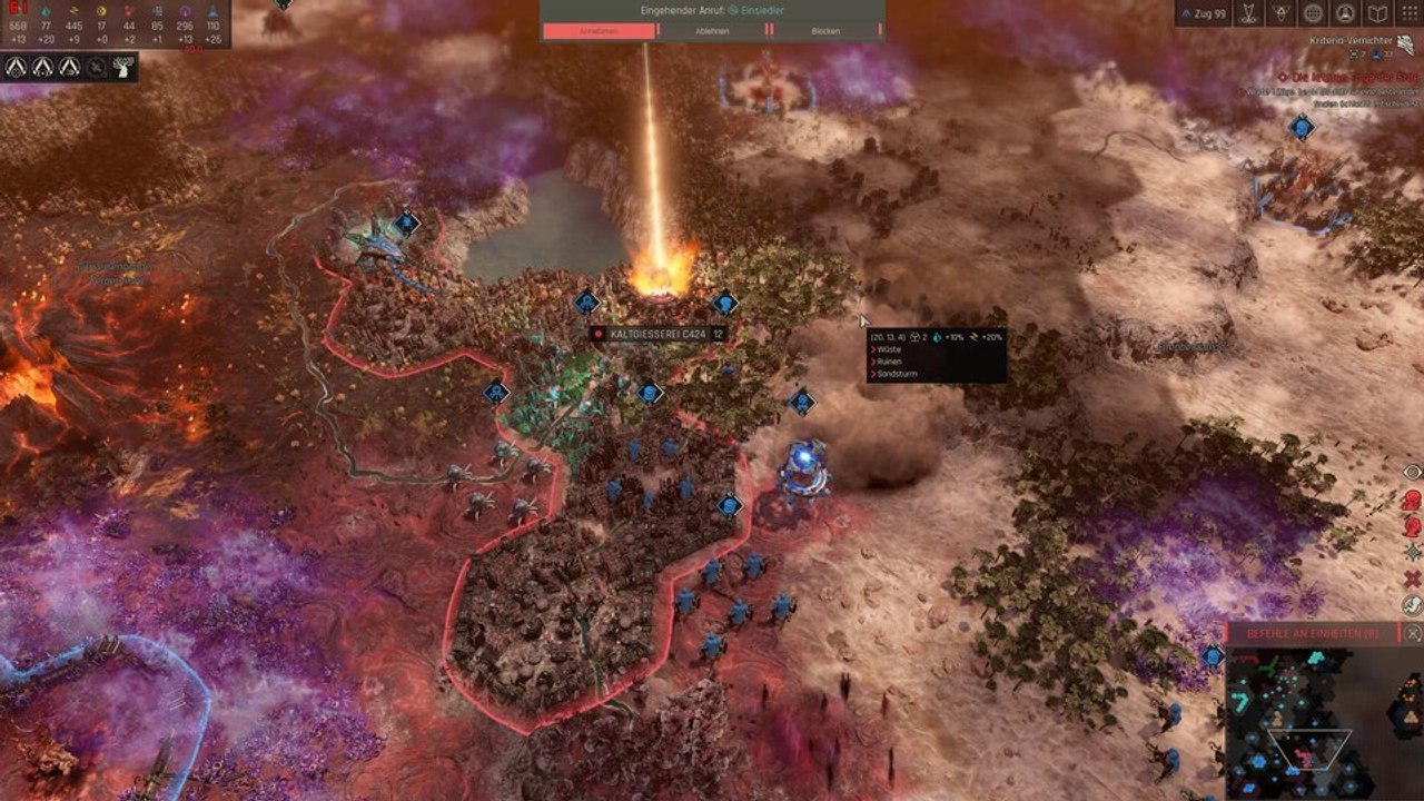 4X-Gameplay aus Zephon: Im Quasi-Nachfolger von Warhammer 40k: Gladius kämpft ihr pausenlos