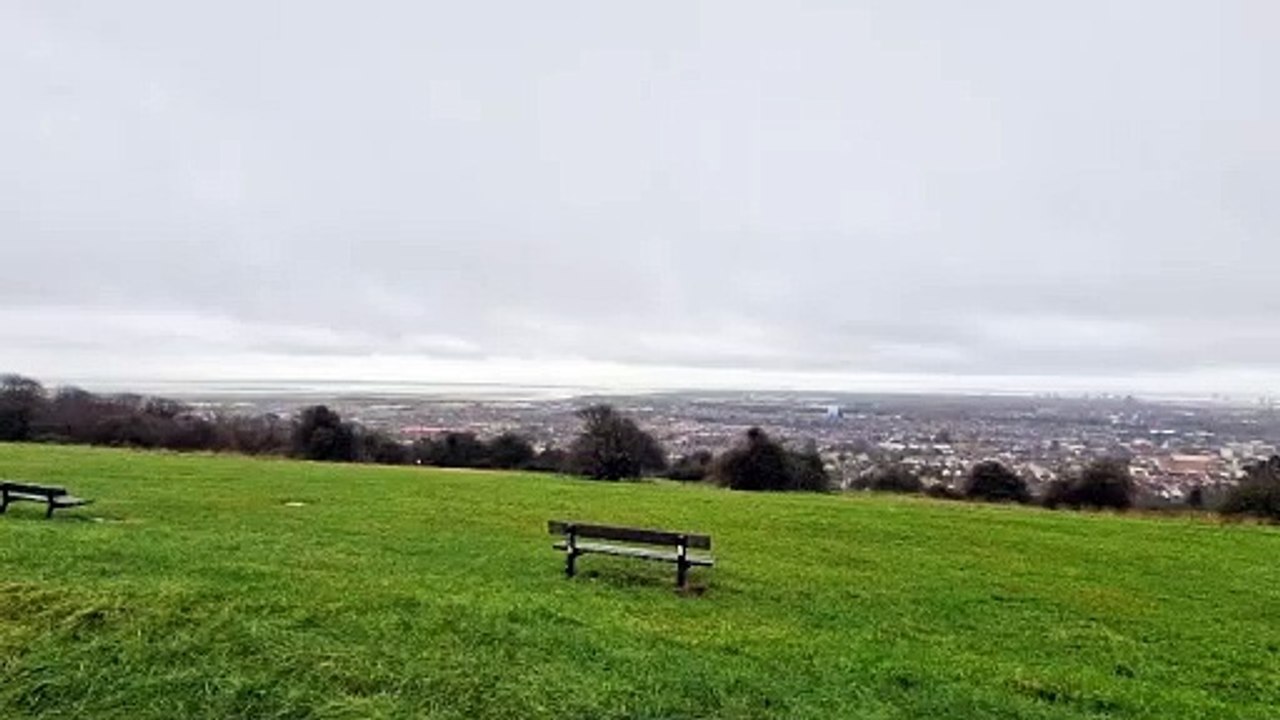 Grey skies across Portsmouth