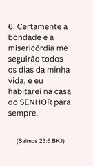 Salmos 23:6