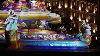 Lyon: la Fête des Lumières célèbre sa 25e édition