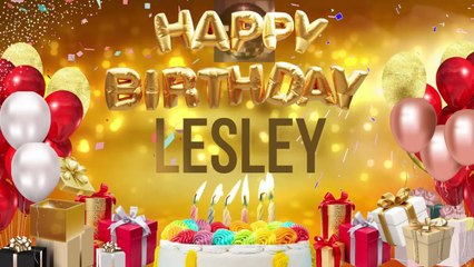 Lesley - Happy Birthday Lesley