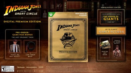 Indiana Jones and the Great Circle Official Launch Trailer