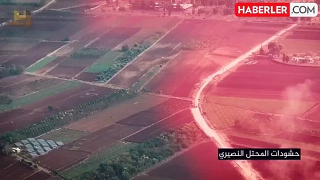 Silahlı muhalifler, rejime ait araçları Hama'da böyle kovaladı