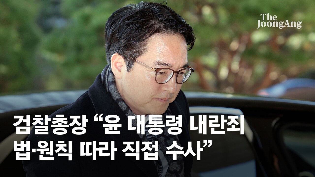 심우정 검찰총장 "尹 내란혐의 고발, 직접 수사하라" 지시