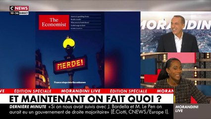 La journaliste de CNews Christine Kelly fait part de sa colère dans "Morandini Live": "Les politiques sont nuls ! Ils sont aveugles par rapport à ce qu'il se passe dans le pays" - Regardez