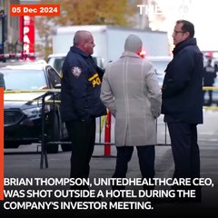 Police hunt for gunman who killed UnitedHealthcare's executive in Manhattan