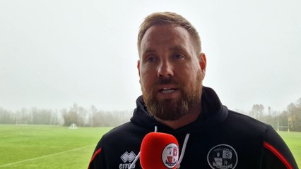 Crawley Town boss Rob Elliot prepared for tough battle against Stevenage