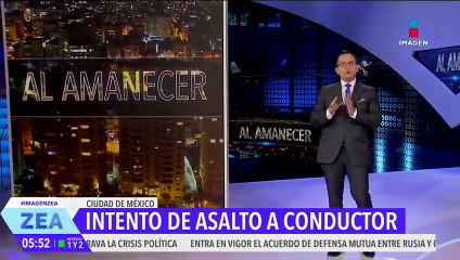 Captan intento de asalto a un conductor en el Centro Histórico de la CDMX