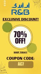 R&B Fashion Sitewide Code!