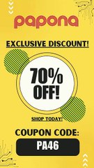 Papona Sitewide Code!