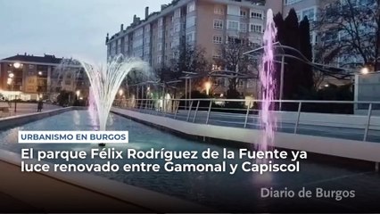 El parque Félix Rodríguez de la Fuente ya luce renovado en Burgos