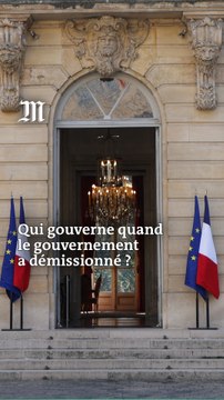 Qu'est-ce qu'un gouvernement qui gère les affaires courantes ?
