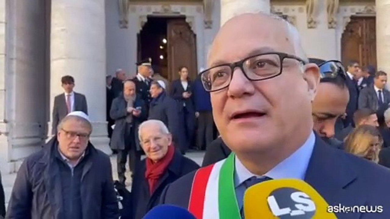 Gualtieri: riconoscimento del valore della comunit? ebraica romana