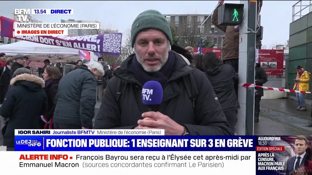 Fonction publique: un enseignant sur trois en grève, la manifestation va s'élancer à Paris