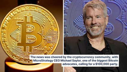 Bitcoin Surges Past $100K Milestone 🚀 – Michael Saylor Celebrates Historic Achievement
