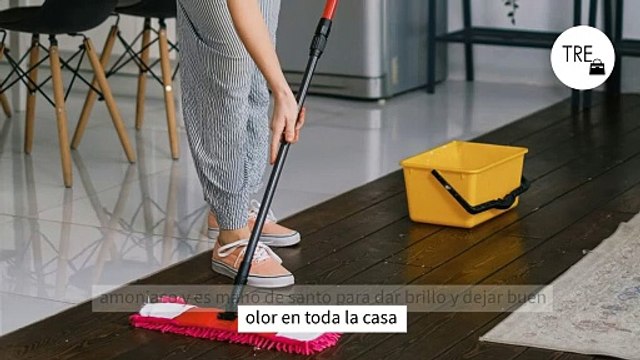 Desde que le pongo esto al agua de la fregona, ya no uso amoniaco y es mano de santo para dar brillo y dejar buen olor en toda la casa