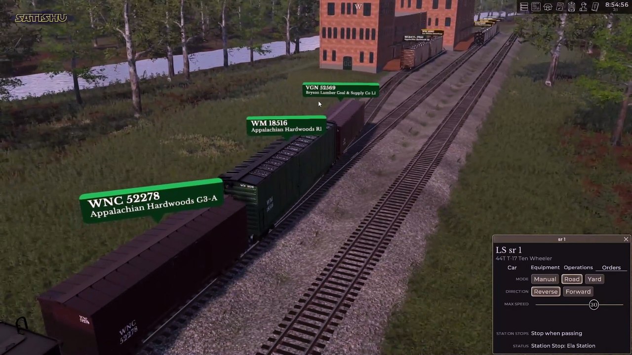 Wagons bei den Hardwoods rollen lassen. | Railroader | Ep. 69