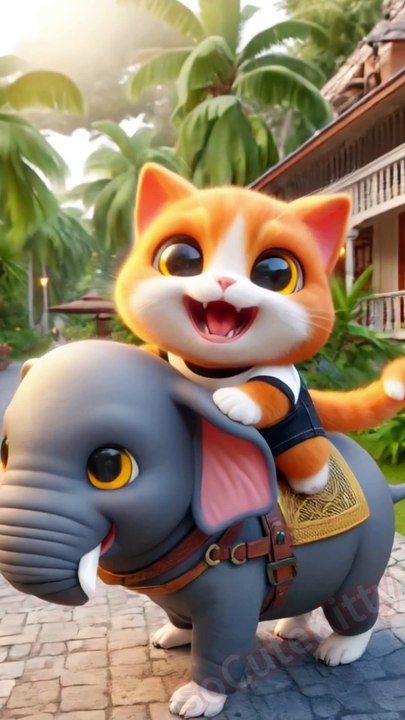 You saved my life, and I will protect you forever ! #socutekitty #aicats