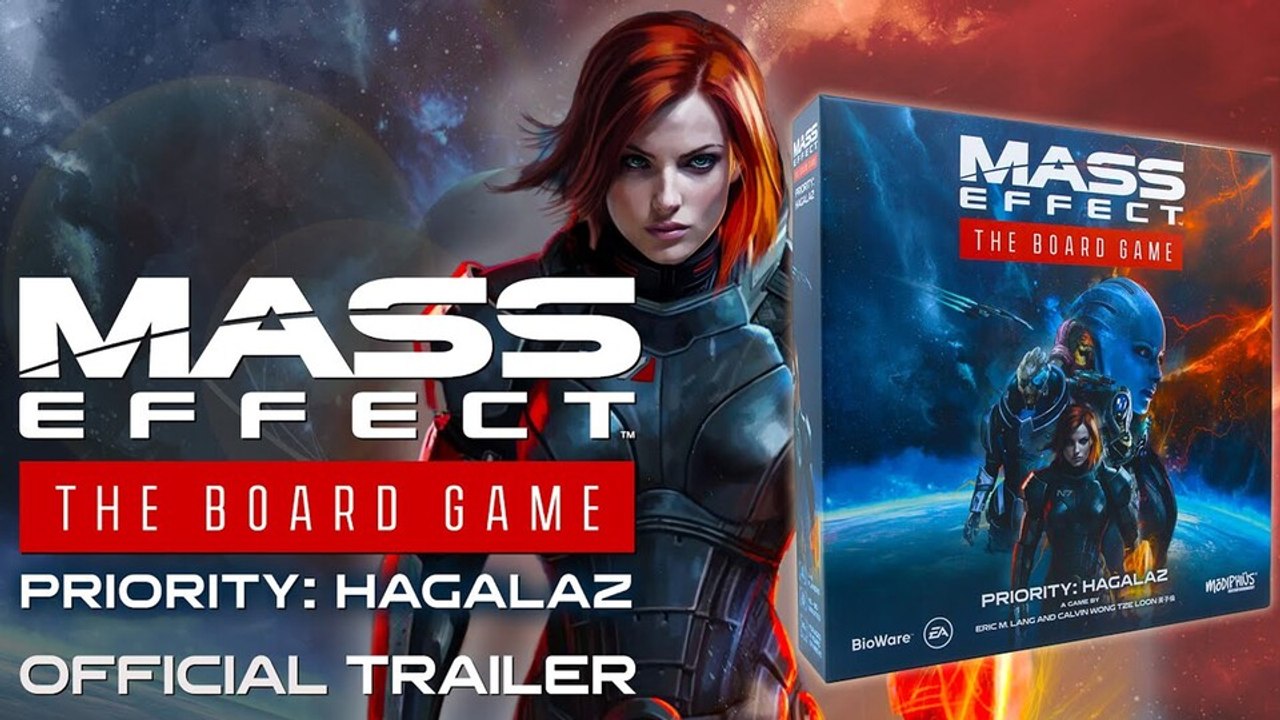 Der Trailer zum Mass Effect Brettspiel mit der original Stimme von Commander Shepard