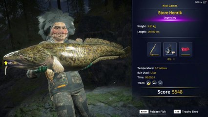 Legendary Fish Store Henrik COTW The Angler Trollspret Nature Reserve 5 December 2024