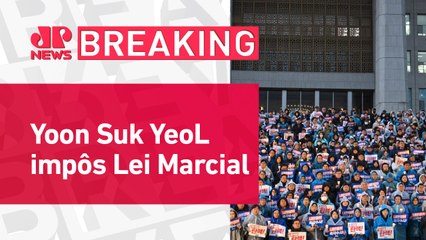 Manifestantes exigem renúncia de presidente da Coreia do Sul | BREAKING NEWS