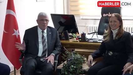 İYİ Parti Lideri Dervişoğlu, DİSK Genel Başkanı Çerkezoğlu'nu Ziyaret Etti