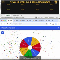 2025 FIFA Club World Cup Mock Draw