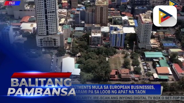 Investments mula sa european businesses, inaasahang darami pa sa loob ng apat na taon batay sa ECCP survey